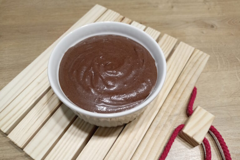 czekoladowy mus z mleczkiem kokosowym