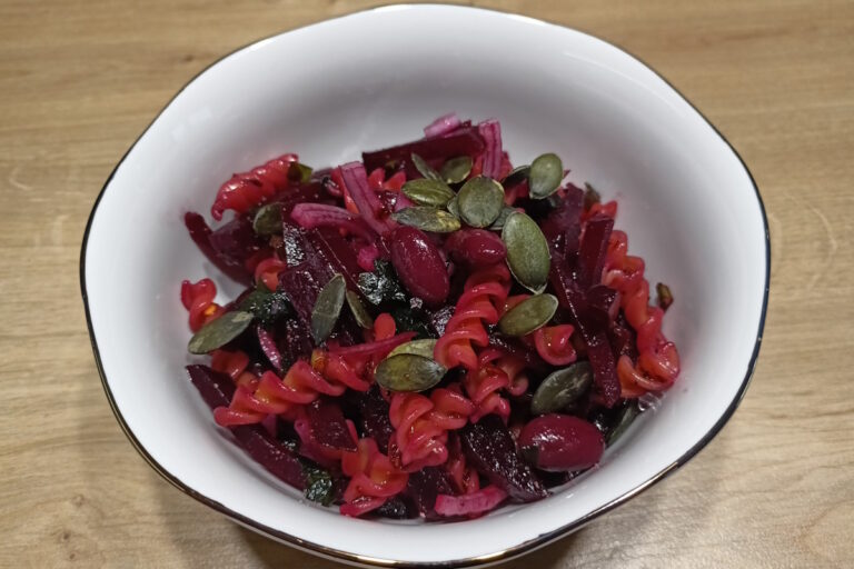 sałatka z burakiem